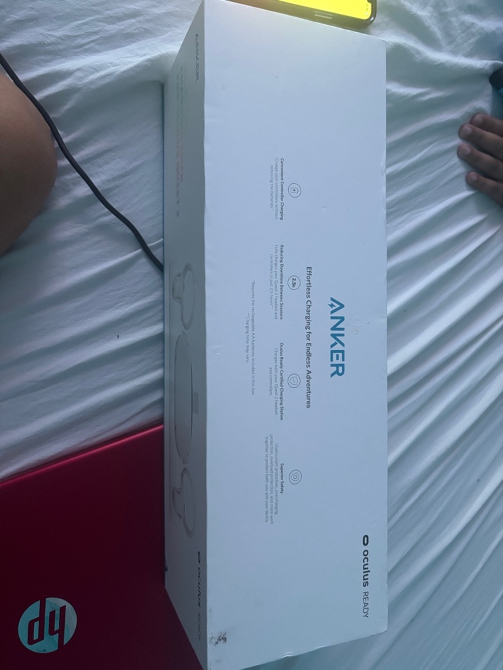 Anker Oculus Charging Dock Station - White NWT